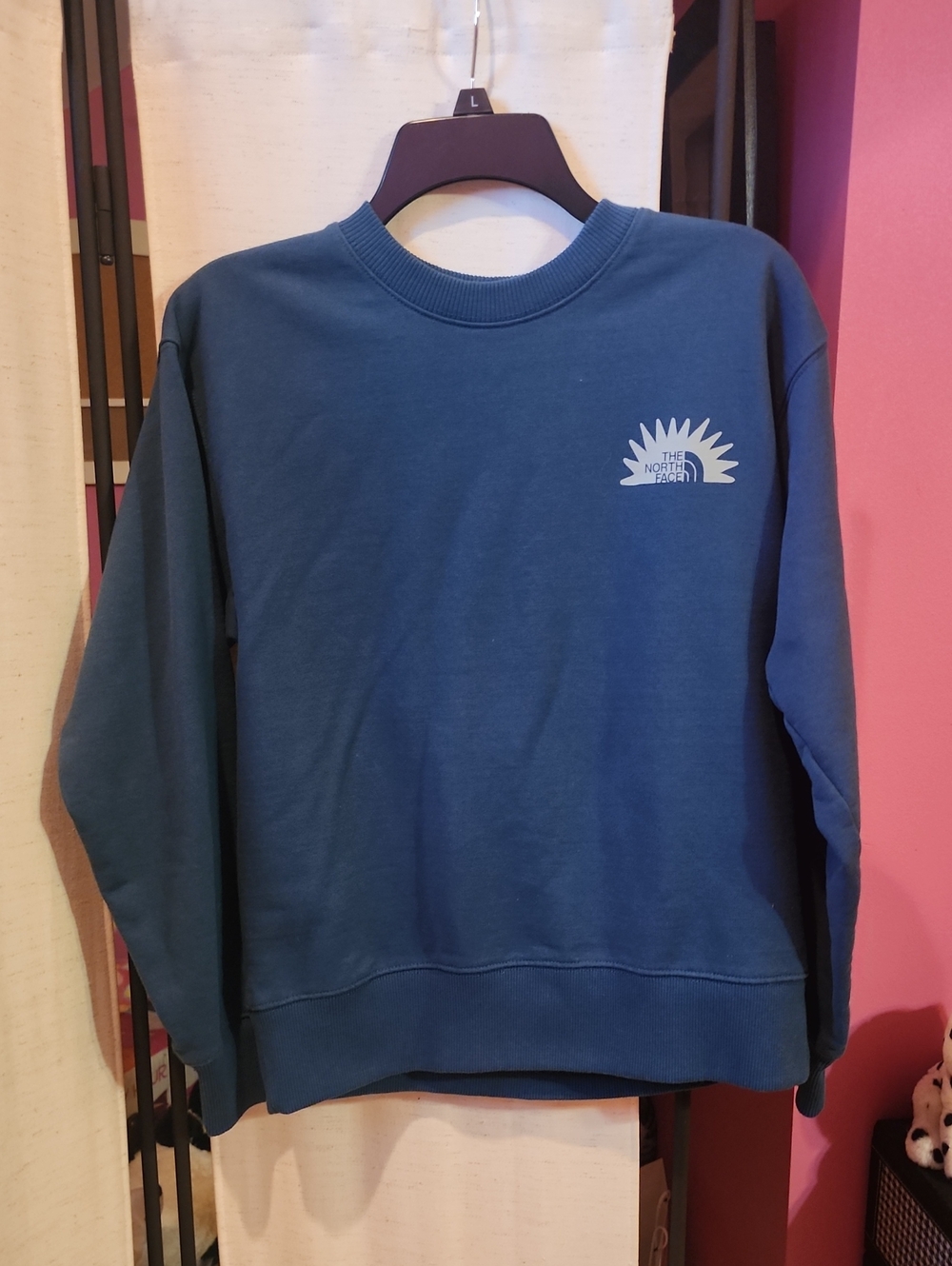 The North Face Men's Blue Crewneck Sweatshirt
